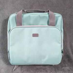 LOSONG Organizer Travel Bag Craft Sewing Supplies Portable Aqua New without Tags